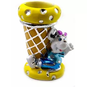 Мишка підставка під ручки (11х7х7 см)