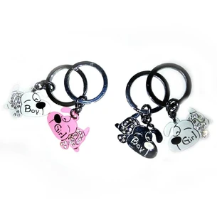 Keychains for lovers (Q) Dogs