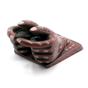 Stand for business cards Hands (11x10x6.5 cm)