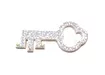 Фото 3 - Key holder Wooden key, white painted (27x12x2 cm) made of solid wood