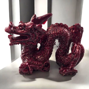 Дракон кам'яна крихта коричневий (6х9х5 см)