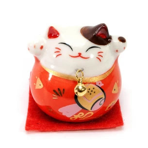 Cat Maneka-neko orange (5x5x5 cm)