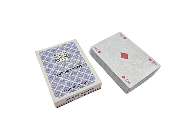 Фото 1 - Карты игральные синяя рубашка Jeux De Cartes RAMI