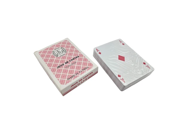 Фото 1 - Карти гральні червона сорочка Jeux De Cartes RAMI