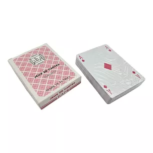 Карты игральные красная рубашка Jeux De Cartes RAMI