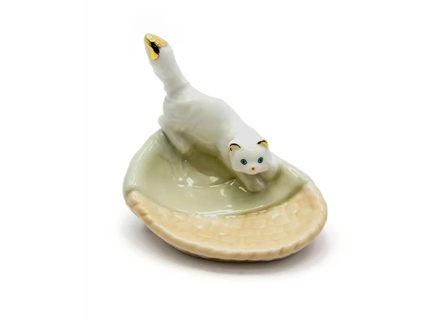 Фото 1 - Porcelain kitten (9x9x6.5 cm)