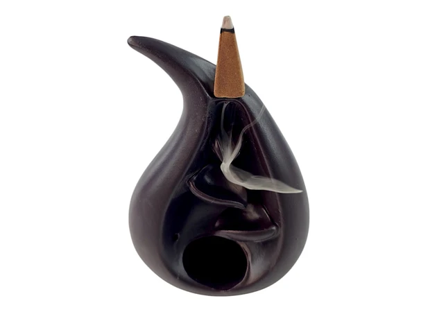Фото 1 - Stand for aroma Back Flow dark brown Magic cascade (14x9, 5x5, 7 cm)