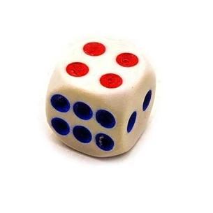 Playing dice (15x15x15 mm)
