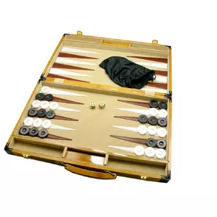 Bamboo backgammon (45.5x28x6 cm)