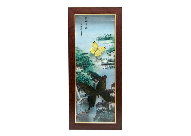Фото 1 - Butterflies in a frame (47x20.5x3 cm)