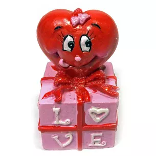 Statuette Heart on a cake (5x4x4 cm) A