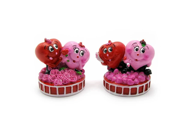 Фото 1 - Figure Two hearts (4 pcs/pack)