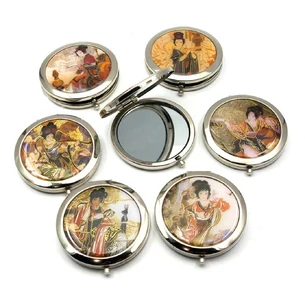 Cosmetic mirror Geisha chrome (d-7 cm)