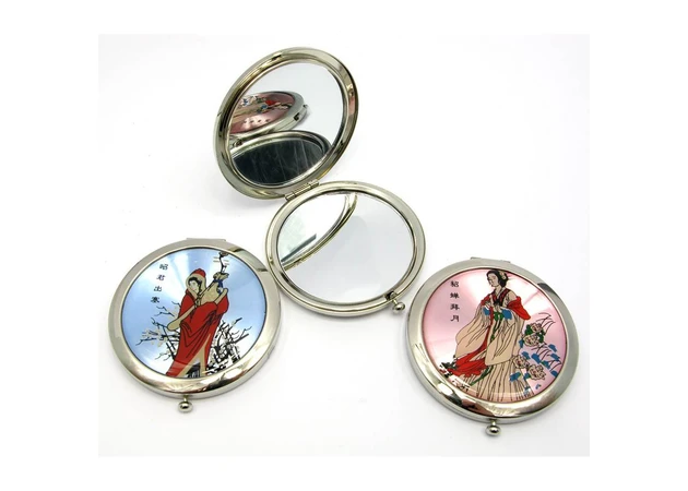 Фото 1 - Cosmetic mirror Chinese woman (d-7 cm) (in a box + cover)