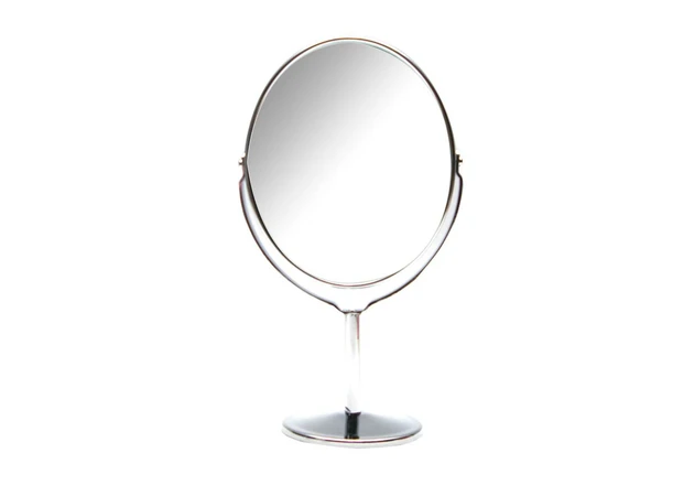 Фото 1 - Metal oval tabletop mirror (19x10, 8x7 cm) (2 pcs/pack)