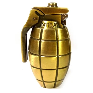 Запальничка газова Граната бронза (6х4х3,5 см)