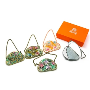 Cosmetic mirror Handbag (8x6x1 cm)