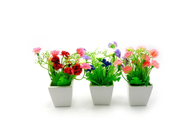 Фото 1 - Flowers in a pot (16x7, x7 cm)