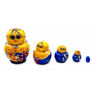 Matryoshka doll (5 in 1) (9x7x7 cm)