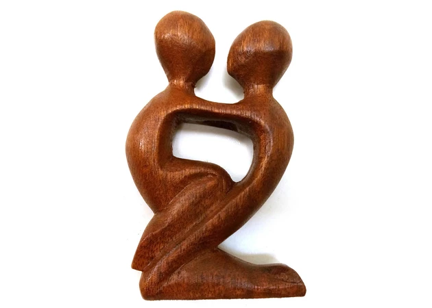 Фото 1 - Figurine Lovers wood (10x5x2.5 cm) B