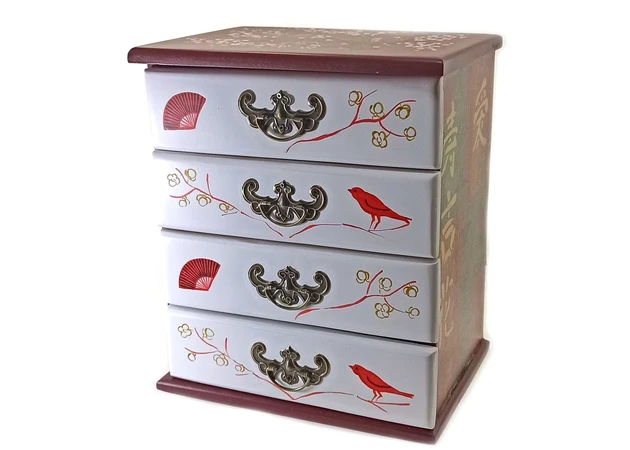 Фото 1 - Chest of drawers Birds (Ash) (22x15x26 cm.)