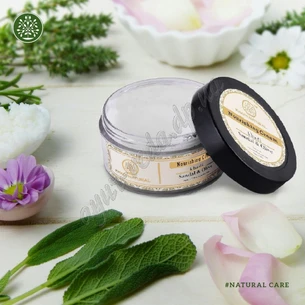 !Крем питательный сандал и олива Кхади, khadi herbal nourishing Cream sandal olive, Аюрведа Здесь