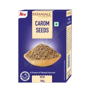 Аджван 100 г Патанджалі, ажгон, индийский тмин, Patanjali Ajwain Carom seeds, Аюрведа Здесь