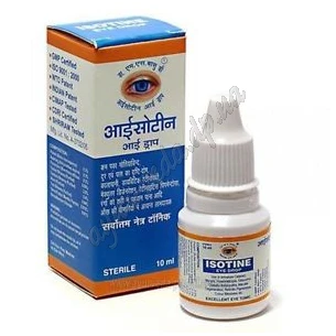 Айсотин 10мл Джагат термін 10/24 включно, капли, Jagat Isotine Eye drops, Аюрведа Здесь