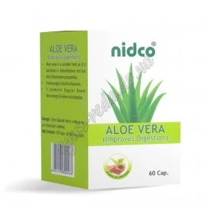 Aloe vera Nidko, extract, improving the work of the stomach, anti-inflammatory effect, Nidco Aloevera, Ayurveda
