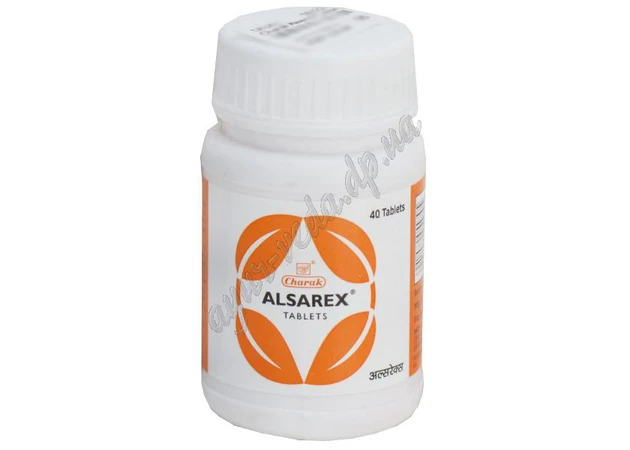 Фото 1 - Алсарекс Чарак 40 таб, Alsarex Charak, противоязвенное и уменьшающее раздражение средство, Аюрведа Здесь