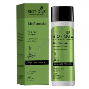 Антивозрастной серум Биотик Подорожник, Bio Plantain Serum Biotique Men, Аюрведа