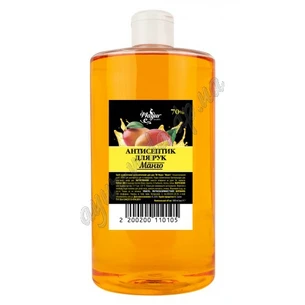 Антисептик для рук Манго с дозатором 1,0 л ТМ Mayur, Антисептик для рук Манго с дозатором Mayur, Аюрведа