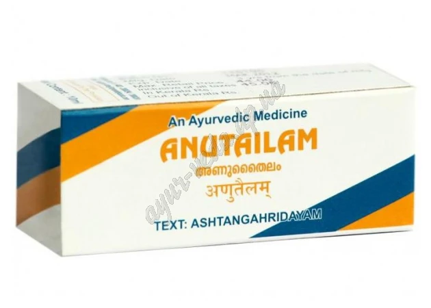 Фото 1 - Anu Tailam Kottakkal 10 ml, Anu tailam, Anu tailam, Anu tailam Kottakkal, nasal oil, nasal drops, Ayurveda Zdes