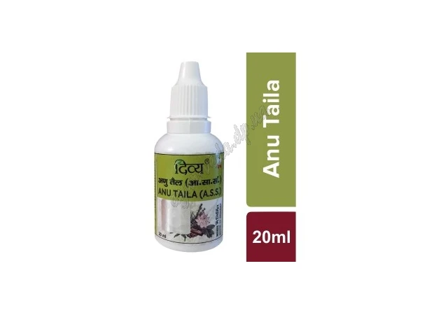 Фото 1 - Anu Taila Patanjali 20 ml, Anu Tailam, Anu Tail, Patanjali, Anu Taila Patanjali, nasal oil, nasal drops, Ayurveda Here