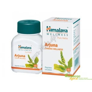 Arjuna Himalaya, 60 tablets, Arjuna Himalaya, complex solution of heart problems, Ayurveda