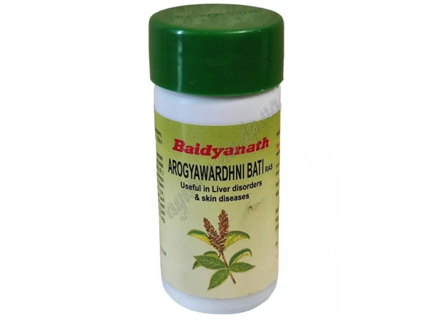 Фото 1 - Arogyavardhini Bati 40 tab Baidyanath, Arogyavardhini Bati, Arogyavardhini Bati, Arogyavardhini Vati Baidyanath, Arogyavardhini, l