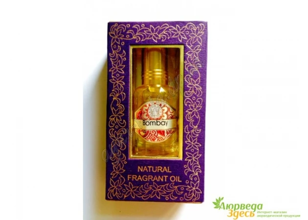 Фото 1 - Aromatic oil - Perfume Bombay 10 ml, Song of India, R. Expo, Bombay, Natural Fragrant Oil, Ayurveda Here!