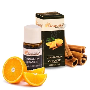 Ароматична олія Апельсин-Кориця 10 мл Ароматіка, Aroma Oil Orange Aromatika, Ароматическое масло Апельсин, Ароматика, Аюрведа Зд