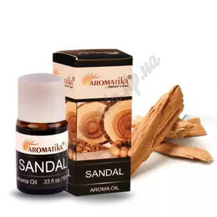 Ароматическое масло Сандал 10 мл Ароматика, Aroma Oil Sandal Aromatika, Ароматическое масло Сандал Ароматика, Аюрведа Здесь!