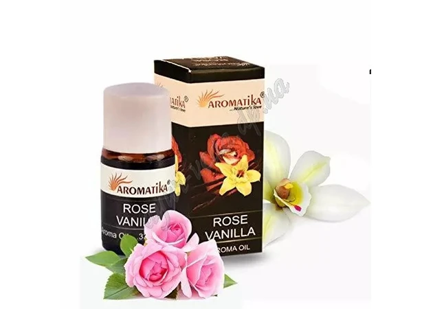 Фото 1 - Ароматическое масло Роза Ваниль 10 мл Ароматика, Aroma Oil Rose VANILLA Aromatika, Ароматическое масло Роза Ваниль Ароматика, Аюр