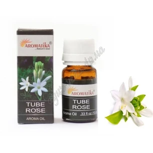Ароматична олія Тубероза 10мл Ароматіка, Aroma Oil Tube Rose Aromatika, Ароматическое масло Тубероза, Ароматика, Аюрведа Здесь!