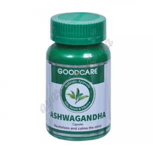 Ashwagandha Ashwagandha Gudker 60 caps. (500mg) Ashwagandha Goodcare, GoodCare, will relieve fatigue, restore strength, Ayurveda