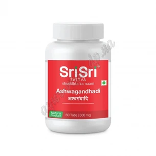 Ashwagandha 60 tabs Sri Sri Tattva, Sri Sri Tattva Ashwagandhadi, Ashwagandha Sri Sri Tattva, will relieve fatigue,