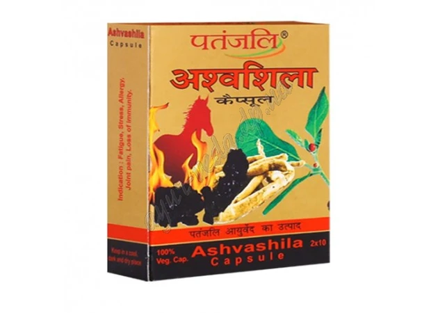 Фото 1 - Ashvashila Patanjali 20 cap, Ashvashila Patanjali Ashvashila Patanjali, Ayurveda energy tonic