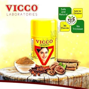 Ayurvedic tooth powder Vicco Vajradanti Tooth Powder 50g 100% natural Tooth powder Vicco Ayurveda