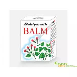 Бальзам Байдьянатх сила природы, Baidyanath Balm Nature Power, один бальзам - тройное действие!, Аюрведа