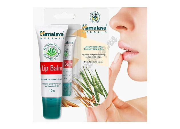 Фото 2 - Бальзам для губ Хімалая 10 г., Lip Balm Himalaya herbals, Аюрведа Здесь