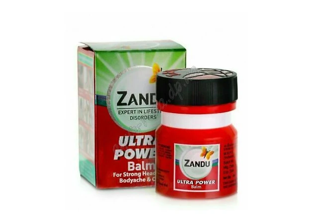 Фото 1 - Бальзам Занду ультра сила 8мл, Zandu Balm Ultra Power, один бальзам - тройное действие!