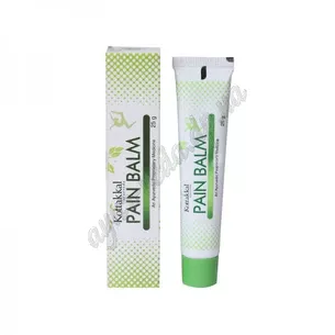 Бальзам Пейн Бальм Коттаккал 25г, Pain Balm, Kottakkal, при остеохондрозе, артрите, ишиаса, Аюрведа Здесь
