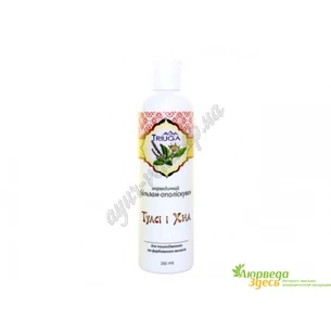 Triyuga TULSY AND Henna conditioner for damaged and dyed hair, 250 ml, TULSY AND Henna Triyuga conditioner